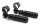 Highway Pegs Kury Comfort Cruise Style Schwarz 1 1/4 Zoll, 32mm Sturzbügel-Fußrasten 1 Paar