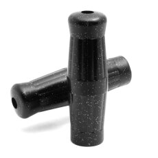 Old style grips Metalflake black 22mm