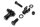 Footpeg Mountings Black