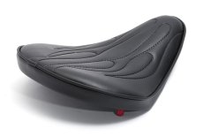 Solo Seat Small Black Flamed Extra Thin