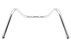 Bars "Buckhorn", 1" inch, chrome with dimples