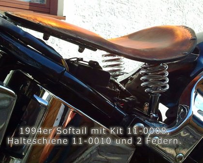 Solo Sitz Montagekit - Harley Evo Softail bis 1999