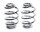 3" Seat Springs Solo Seat Chrome (2 pcs.)