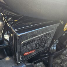 Batterie Abdeckung für Harley Sportster XL 97-03 Chrom