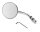 Custom Mico Mirror round 3" chrome