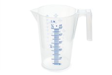 Measuring jug 0,5 l  PP transparent-scale ml