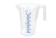 Messbecher 0,5 l PP transparent mit Skala ml