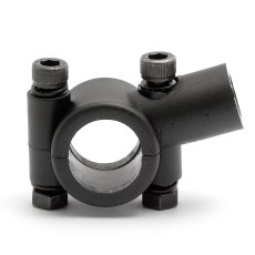 Mirror Clamp for 22 mm Bars with 10 mm Thread Black
