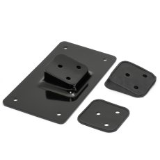 License Plate Mount Lay Down Type black for H-D 1984-2022