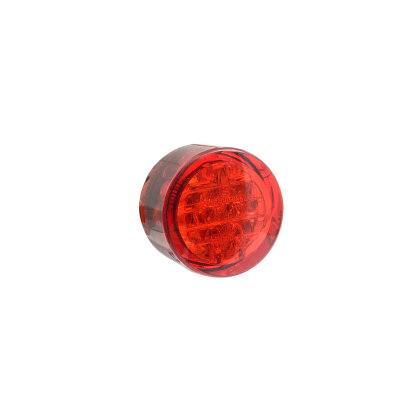 Micro Taillight Dwarf Red 19 mm, ECE