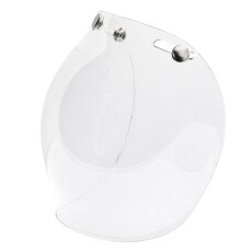 Bubble Visier klar für Open-Face Helme,Helmvisier