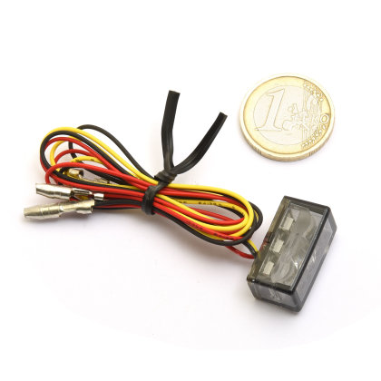 Micro-Rücklicht LED Ribbon Smoke 24 x 11 mm, ECE
