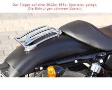 Luggage-Rack Chrome for Harley Sportster from 04