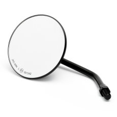 Custom Mirror round 4/10cm black with E-mark, for...