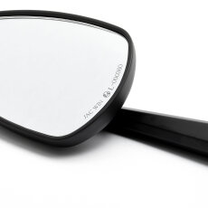 Custom Mirror Hellacoper Adjustable black with E-mark, Set