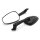 Custom Mirror Hellacoper Adjustable black with E-mark, Set