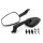 Custom Mirror Hellacoper Adjustable black with E-mark, Set