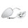 Custom Mirror Conehead chrome with E-mark for Japanese Motorcycles, Set