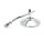 Custom Mirror round 4"/10cm chrome with E-mark, for Harley-Davidson®