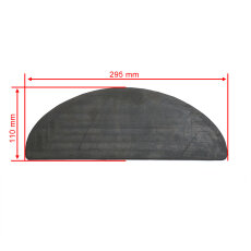 Rubber Pads for Oldstyle Half Moon Floor Boards