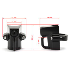 Helmet lock black