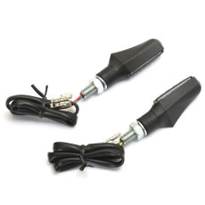 3in1 LED-Blinker mit Rück-Bremslicht-Kombination Schwarz, ECE