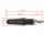 3in1 LED-Blinker mit Rück-Bremslicht-Kombination Schwarz, ECE