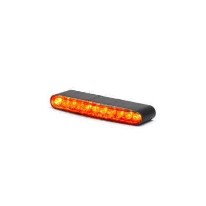 Stripe-Rücklicht LED Mini Schwarz / Smoke, ECE