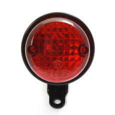 Mini Taillight Black / Red, ECE