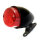 Mini-Rücklicht Schwarz / Rot, ECE