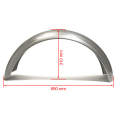 Fender Universal 180 mm x 690 mm flanged