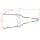 Bobbed Style Sissy Bar für Rigid Frame chrom