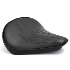 Solo Seat Wide Black Extra Thin Flamed