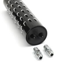 Ölkühler-Kit mit Öldruckmanometer STAND schwarz