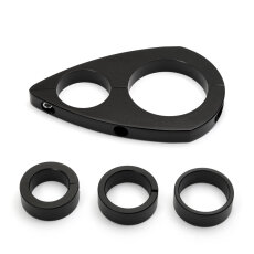 Ölkühler-Kit mit Öldruckmanometer STAND schwarz