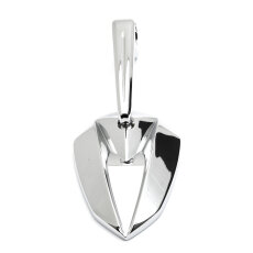 Custom Mirror Desert Rider chrome with Clamp, E-mark
