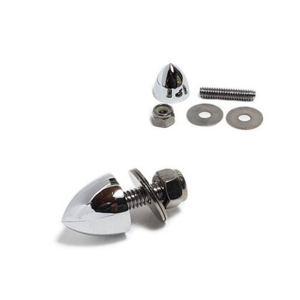Kennzeichenschraube chrom Bullet 2 Stück