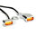 Mini LED turn signals for handlebars switch of Harley Softail, Dyna, XL, chrome, ECE