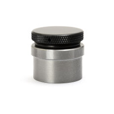 Aluminium Tankdeckel schwarz von Dock66 zum Einschweissen
