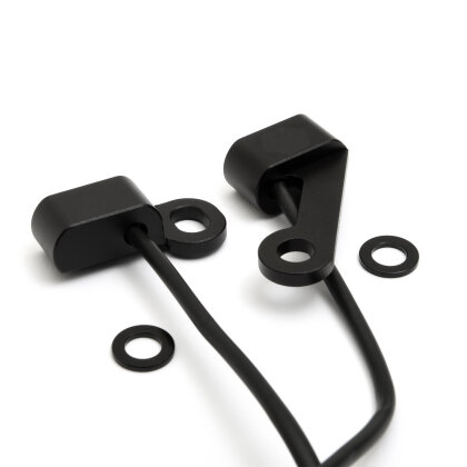 Mini Led Turn Signals For Handlebar Switch Sportster 2014 Up Black 54 95