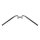 Handlebars ROCKET INC. "Mid Drag" Rabbit Ear, 1" inch,  chrome