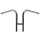 Lenker ROCKET INC. "High Drag" Rabbit Ear, 1" Zoll, chrom