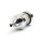 Benzinfilter 1/4" High Flow Chrom mit Glas
