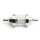 Benzinfilter 1/4" High Flow Chrom mit Glas