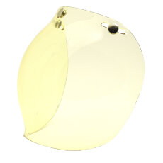 Bubble Visier gelb für Open-Face Helme, Light Yellow