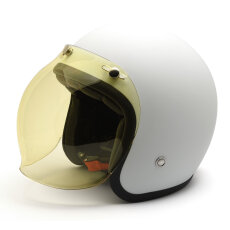 Bubble Visier gelb für Open-Face Helme, Light Yellow