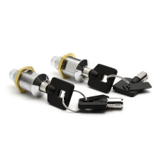 Lock set for side cases for Harley and custom bikes