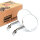 1 Paar Custom Spiegel rund 4"/10cm chrom mit E-Zulassung, für Harley-Davidson®