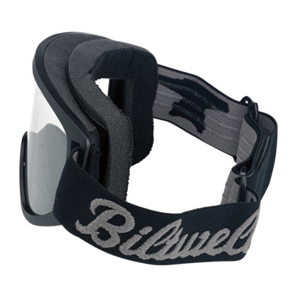 Biltwell Moto 2.0 Motorradbrille - Script Blackout