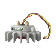 Motone "Big Fin" LED Rücklicht - matt, ECE